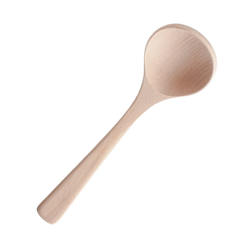 Premium Natural Beech Wood Cooking Spoon