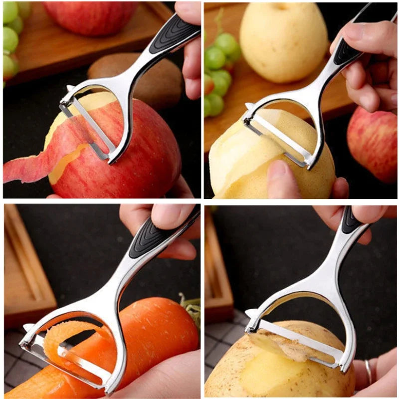Premium Stainless Steel Swivel Y-Peeler