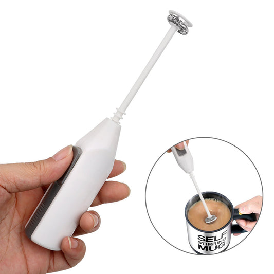 Premium Handheld Milk Frother & Egg Beater