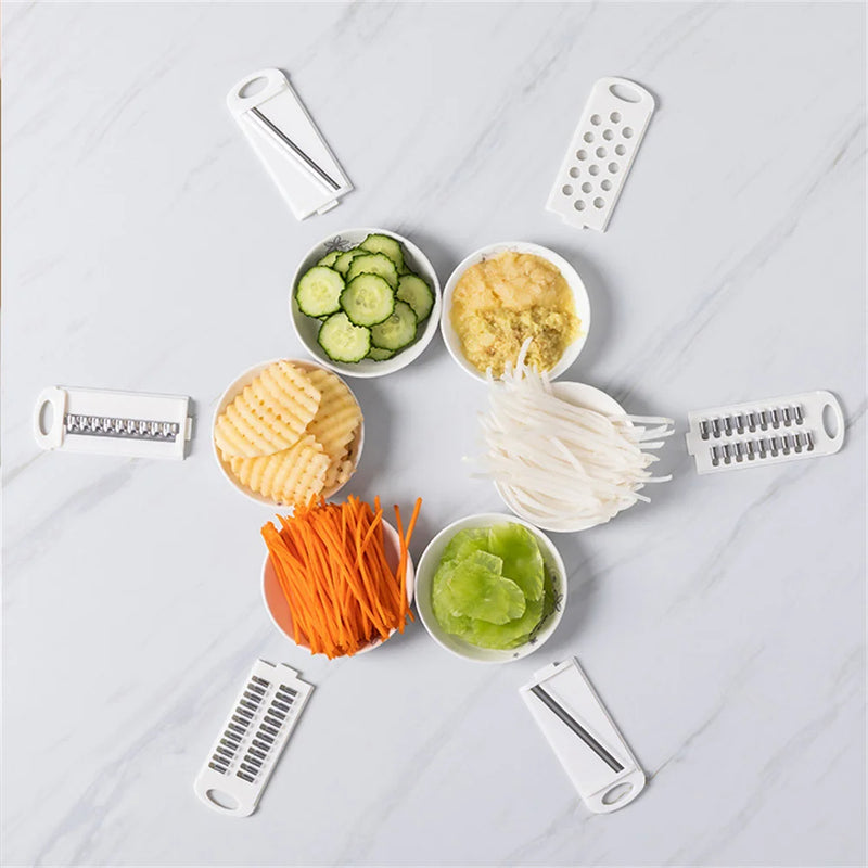 Premium 6-in-1 Mandoline Slicer & Colander Set