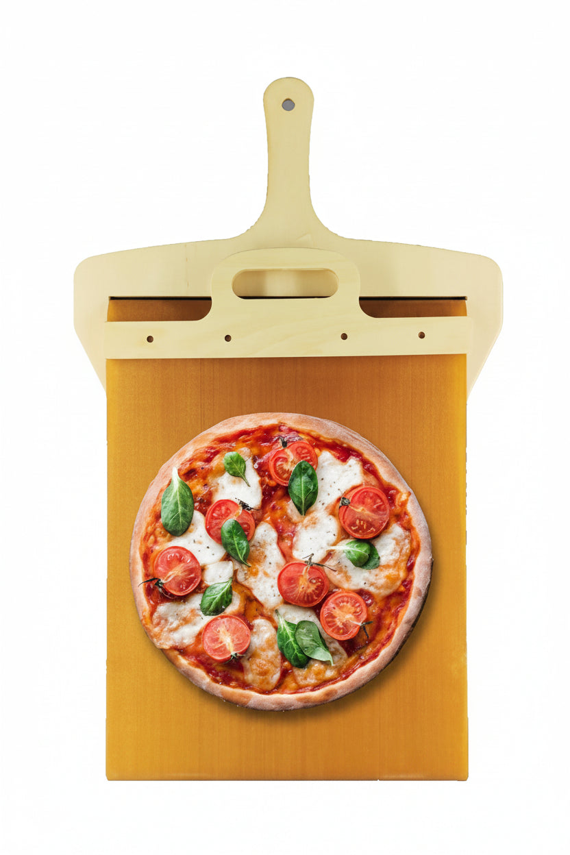 Premium Wooden Sliding Pizza Peel