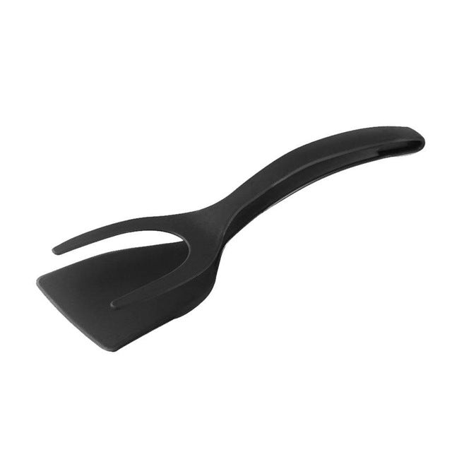Non-Stick 2-in-1 Grip & Flip Spatula Tongs