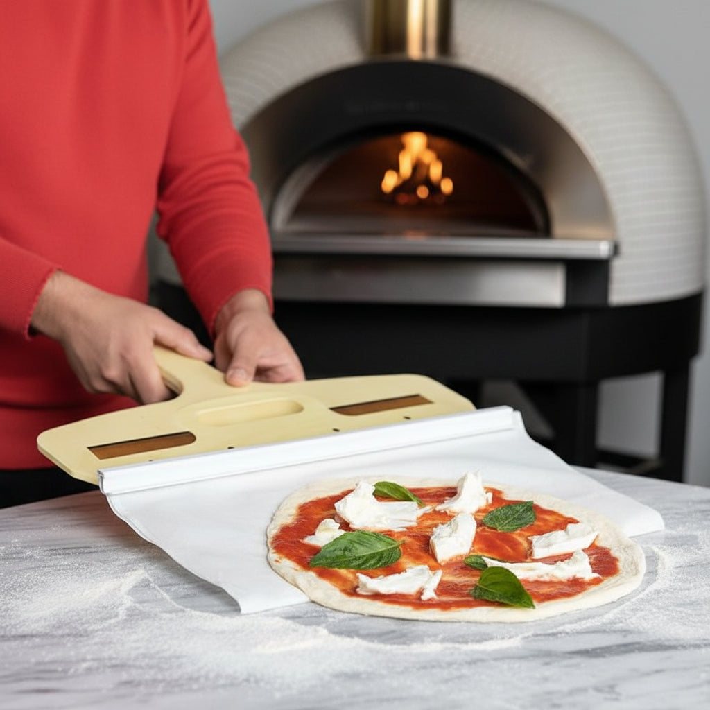 Premium Wooden Sliding Pizza Peel
