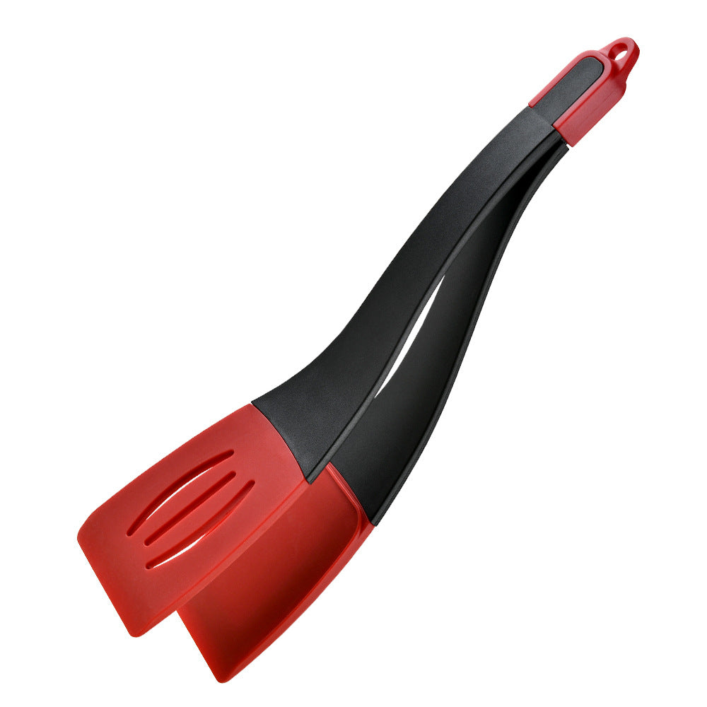 Premium 3-in-1 Silicone Spatula & Food Tongs - 34cm