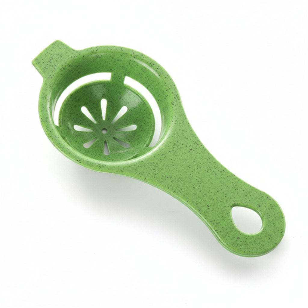 Premium Wheat Straw Egg Separator Tool - 13cm