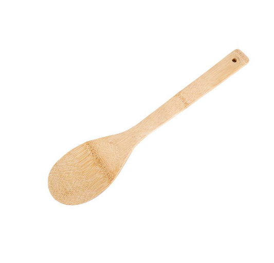 Premium Bamboo Cooking Spoon & Utensil Holder Set