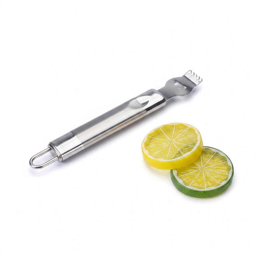 Premium Stainless Steel Citrus Zester & Peeler