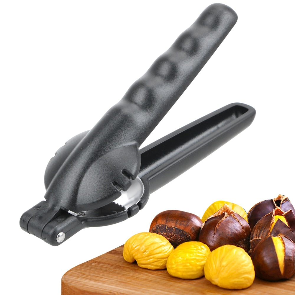 2-in-1 Stainless Steel Chestnut Clip & Nutcracker