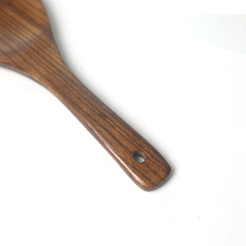 Premium Natural Wood Rice Spoon - 22.5cm