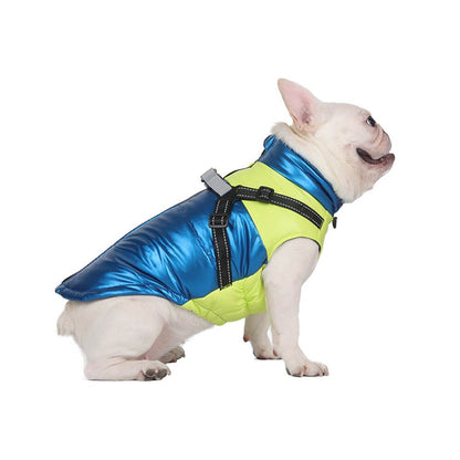 Chic Reflective Waterproof Safety Adjustable Fit Warm Dog Jacket