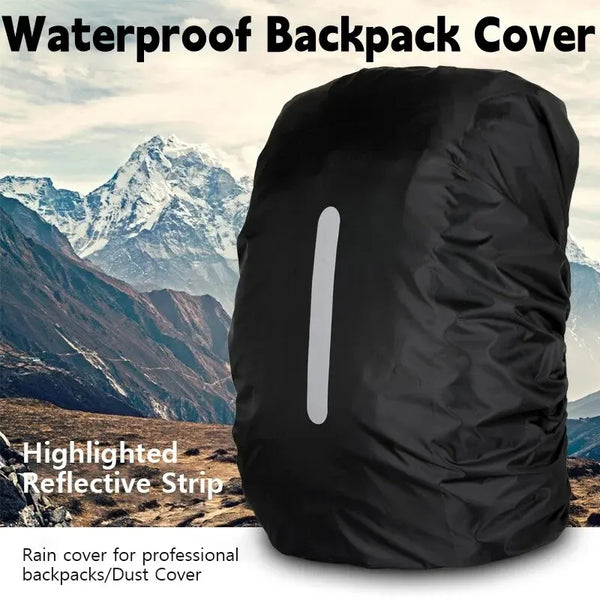 Adjustable Backpack Rain Cover 20-70L