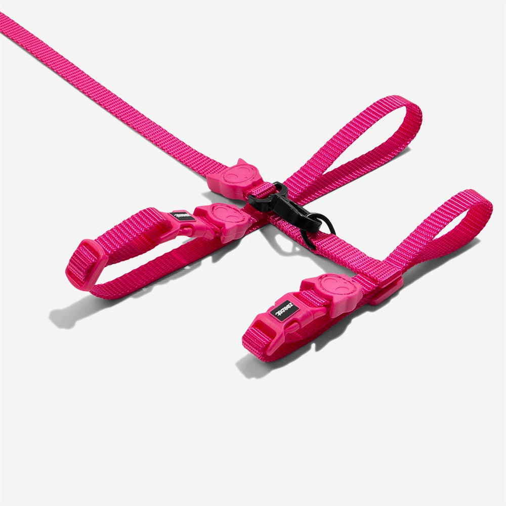 Pink LED | Cat Harness with Leash